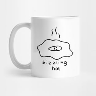 sizzling hot! egg Mug